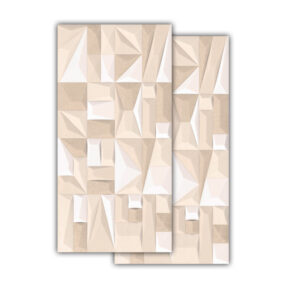 REVESTIMENTO FIORANO MENDI BEIGE RET 37X37 *A* RETIFICADO